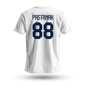 Hokejové reprezentace dětské tričko Czech republic David Pastrňák #88 Emblem 2025 White