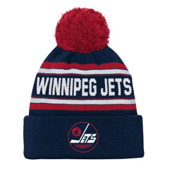 Winnipeg Jets dětská zimní čepice 3Rd Jersey Jacquard Cuff Pom