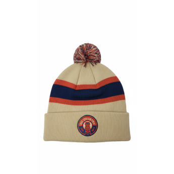Edmonton Oilers dětská zimní čepice Cuffed Beanie With Pom