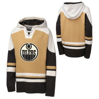 Edmonton Oilers dětská mikina s kapucí Agless Refreshed Home Po Hocke