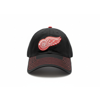Detroit Red Wings čepice baseballová kšiltovka NHL Value Stitched Black/Red