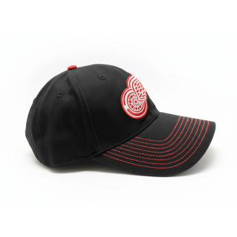Detroit Red Wings čepice baseballová kšiltovka NHL Value Stitched Black/Red