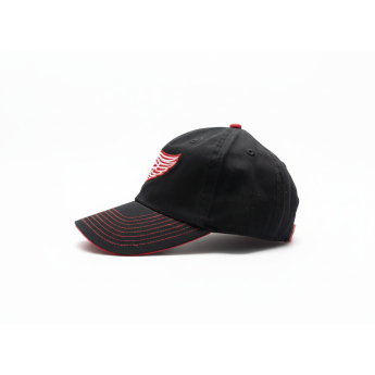 Detroit Red Wings čepice baseballová kšiltovka NHL Value Stitched Black/Red