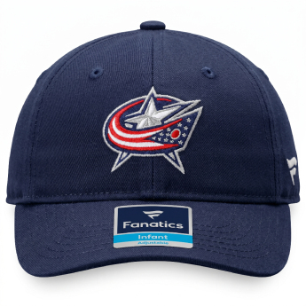 Columbus Blue Jackets dětská čepice baseballová kšiltovka NHL Simple Navy