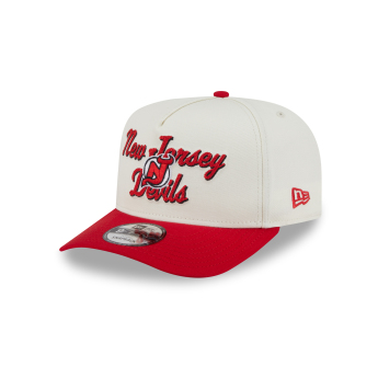New Jersey Devils čepice baseballová kšiltovka New Era 950AF Chainstitch white