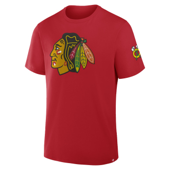 Chicago Blackhawks pánské tričko Hat Trick red