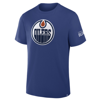 Edmonton Oilers pánské tričko Hat Trick blue