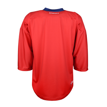 Hokejové reprezentace hokejový dres Czech republic David Pastrňák 2024/2025 CCM Fandres replica red