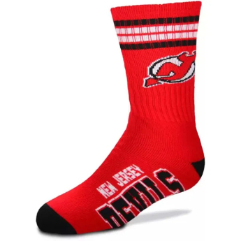 New Jersey Devils dětské ponožky 4 Stripes Crew