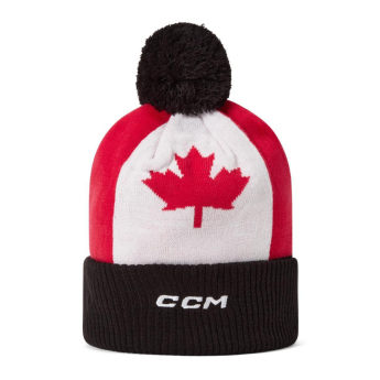 Hokejové reprezentace zimní čepice Canada Pom Flag
