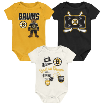 Boston Bruins dětské body Littlest Player 3Pk Creeper Se
