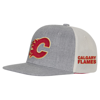 Calgary Flames dětská čepice baseballová kšiltovka Ace In The Hole Flatbrim Snapb