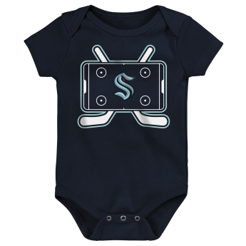 Seattle Kraken dětské body Littlest Player 3Pk Creeper Se