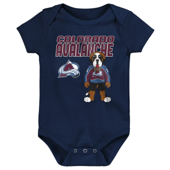 Colorado Avalanche dětské body Littlest Player 3Pk Creeper Se