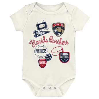 Florida Panthers dětské body Littlest Player 3Pk Creeper Se