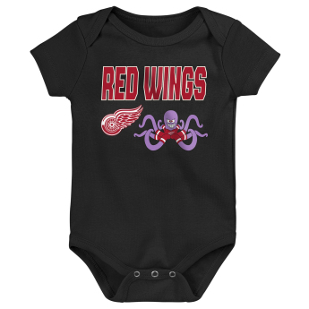 Detroit Red Wings dětské body Littlest Player 3Pk Creeper Se