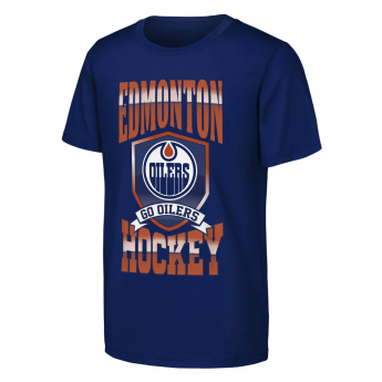 Edmonton Oilers dětské tričko Big Shield Ss