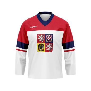Hokejové reprezentace hokejový dres Czech republic Olymp 2026 white