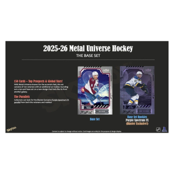 NHL boxy hokejové karty NHL 2025-26 Upper Deck Skybox Metal Universe Blaster Box