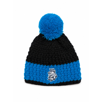 Hokejové reprezentace dětská zimní čepice Czech Lion Hockey Logo - Blue