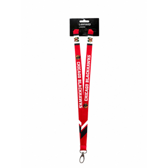 Chicago Blackhawks klíčenka na krk NHL Alternate Logo Lanyard
