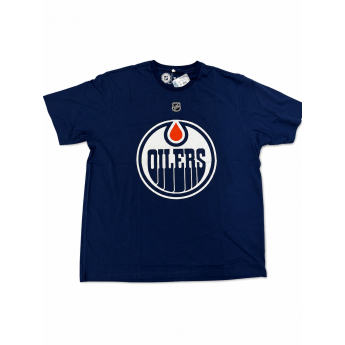 Edmonton Oilers pánské tričko NHL Iconic Name & Number Graphic