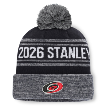 Carolina Hurricanes zimní čepice NHL 2026 Stanley Cup Champions