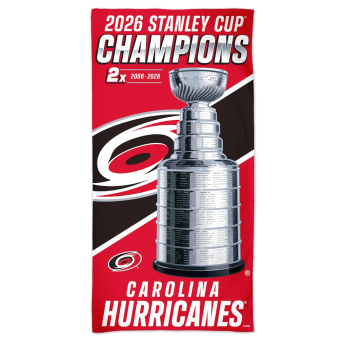 Carolina Hurricanes osuška NHL 2026 Stanley Cup Champions Spectra