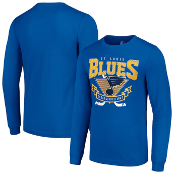 St. Louis Blues pánské tričko Team Logo Graphic Long Sleeve T-Shirt - Blue
