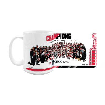 Carolina Hurricanes hrníček NHL 2026 Stanley Cup Champions Jumbo
