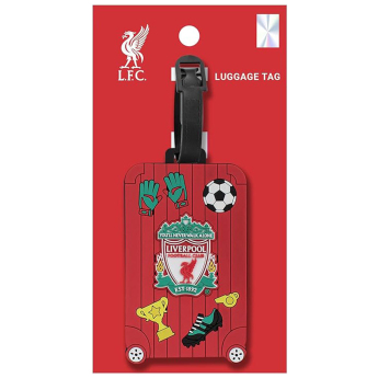 FC Liverpool odznak Luggage Tag