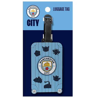 Manchester City odznak Luggage Tag