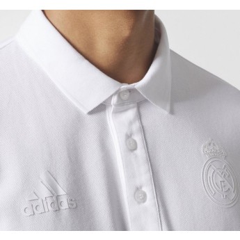 Real Madrid pánské polo tričko SSL white