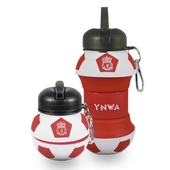 FC Liverpool láhev na pití Collapsible Football Drinks Bottle