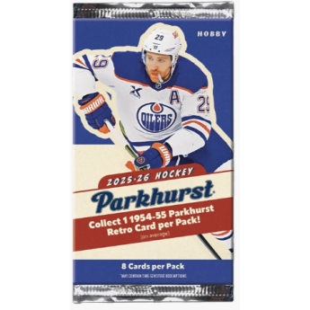 NHL produkty hokejové karty NHL 2025-26 Upper Deck Parkhurst Hockey Hobby box