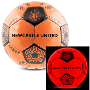 Newcastle United míč LED Glow Football