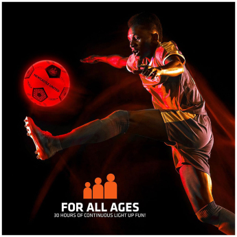 Newcastle United míč LED Glow Football