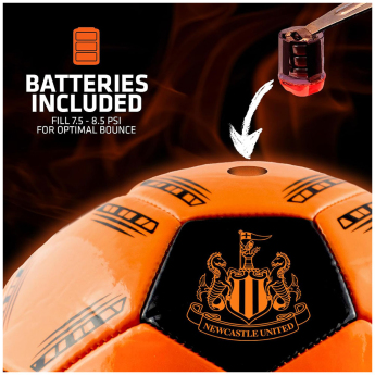 Newcastle United míč LED Glow Football