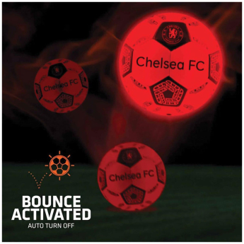 FC Chelsea míč LED Glow Football