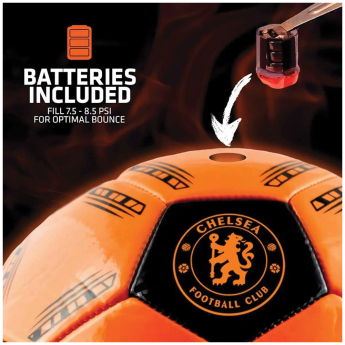 FC Chelsea míč LED Glow Football