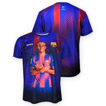 FC Barcelona dětské tričko Yamal azulgrana