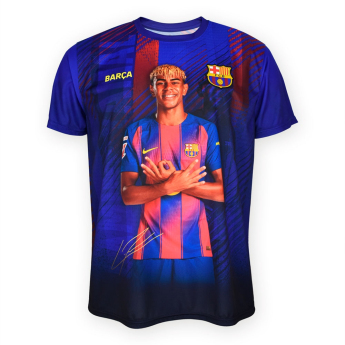 FC Barcelona dětské tričko Yamal azulgrana
