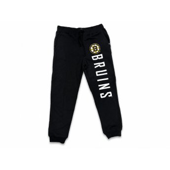 Boston Bruins pánské tepláky NHL Headline Pants Letter black
