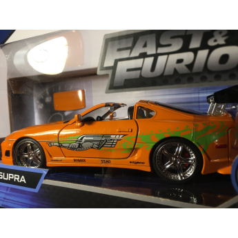 Modely aut a motorek model 1/24 Fast & Furious Toyota Supra MKIV - Brian´s