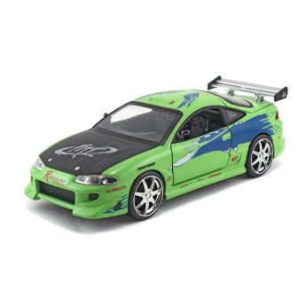 Modely aut a motorek model 1/24 Fast & Furious Mitsubishi Eclipse 1977 - Brian´s