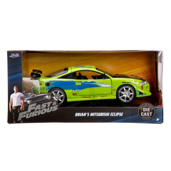 Modely aut a motorek model 1/24 Fast & Furious Mitsubishi Eclipse 1977 - Brian´s