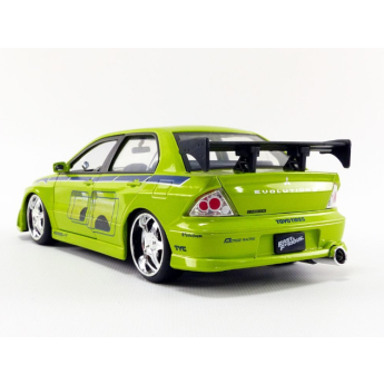 Modely aut a motorek model 1/24 Fast & Furious Mitsubishi Lancer - Brians