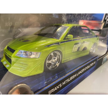 Modely aut a motorek model 1/24 Fast & Furious Mitsubishi Lancer - Brians