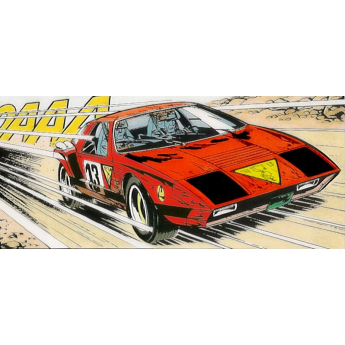 Modely aut a motorek model 1/43 MICHEL VAILLANT - N 13 MARATHON - WITH FIGURES