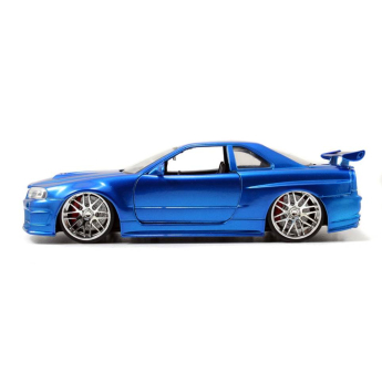 Modely aut a motorek model 1/24 Fast & Furious Nissan Skyline GT-R34 - Brian´s